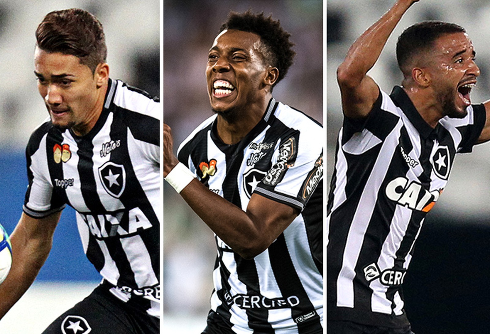 Botafogo e Corinthians deixam encaminhada troca do jovem Caio Alexandre por dupla Jean e Moisés