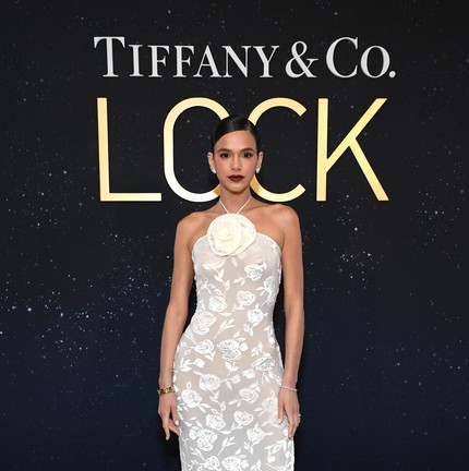 Bruna Marquezine marca presença em evento ao lado de Kim, Hailey e mais celebridades — Foto: Getty Images for Tiffany & Co.