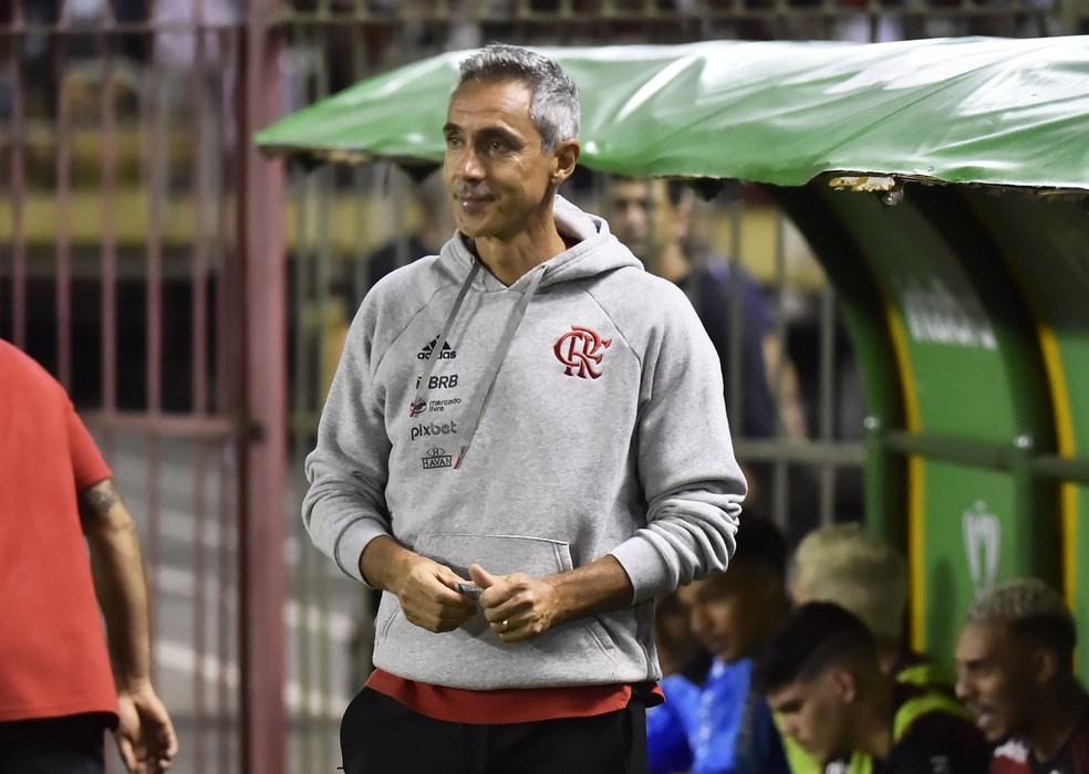 Flamengo x Altos: Paulo Sousa — Foto: André Durão