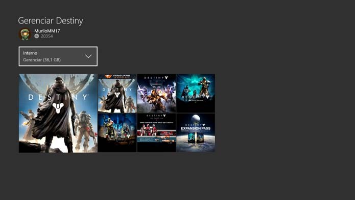 Delete conteúdo adicional do Xbox One (Foto: Reprodução/Murilo Molina)