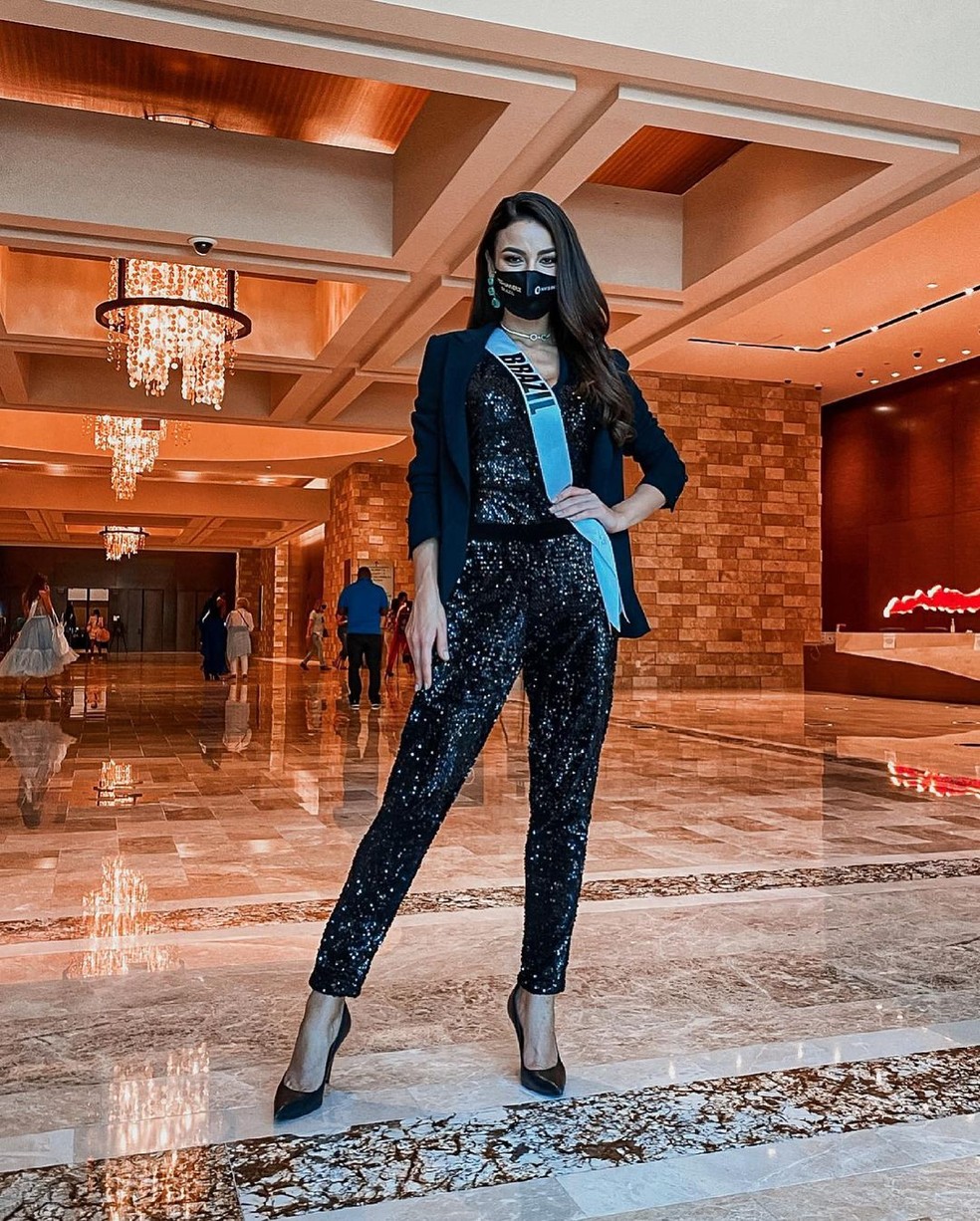 Aos 28 anos, Julia Gama representa o Brasil no Miss Universo 2021, que acontece no domingo , 16, nos Estados Unidos — Foto: Arquivo Pessoal