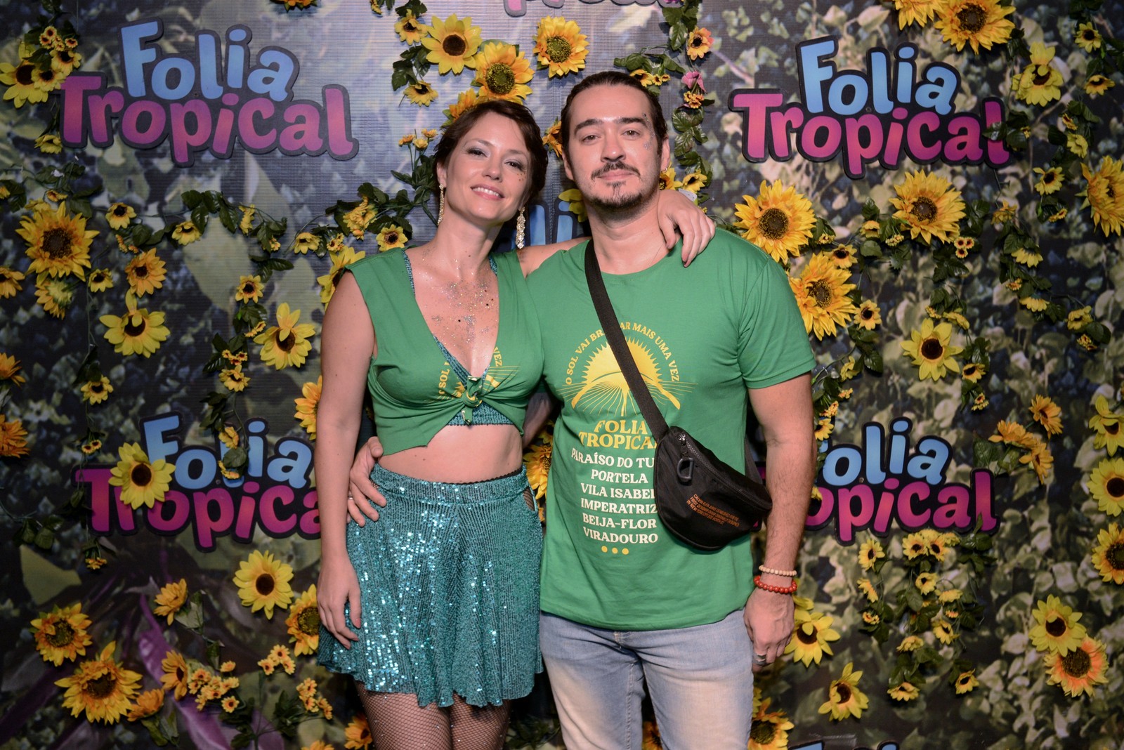 Marcos Veras e Rosane Mulholland — Foto: ADRIANO ISHIBASHI / BRAZIL NEWS
