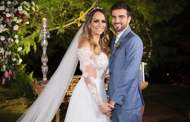 Casamento Aline Lima e Rafael Longuine (Foto: Manuela Scarpa/ Brazil News)
