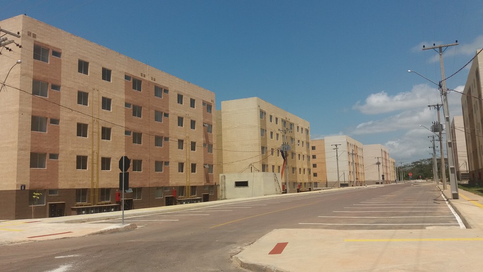 Conjunto Habitacional Jardim Açucena ode ser entregue dezembro (Foto: Jéssica Alves/G1)