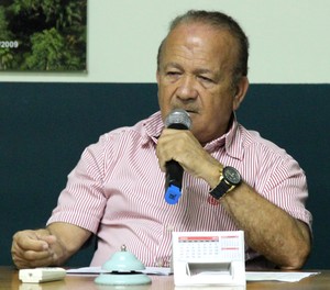 Antônio Aquino presidente da Federação de Futebol do Acre (Foto: João Paulo Maia)
