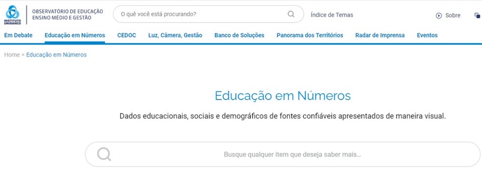 Página na internet divulgou dados dos professores da rede estadual — Foto: Reprodução