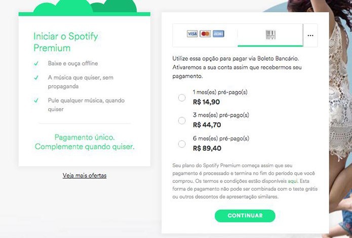 spotify pre pago saiba tudo sobre a forma de pagamento por boleto noticias techtudo