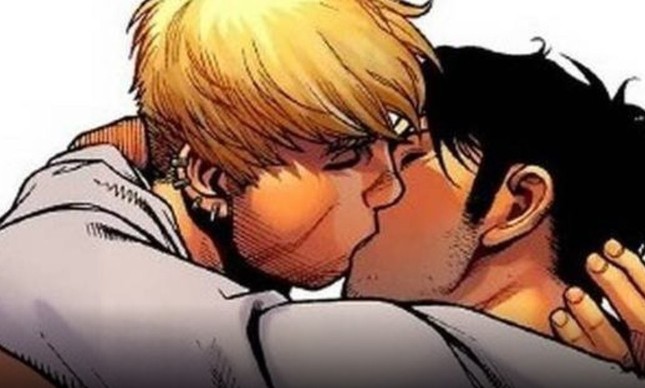 O beijo do HQ da Marvel