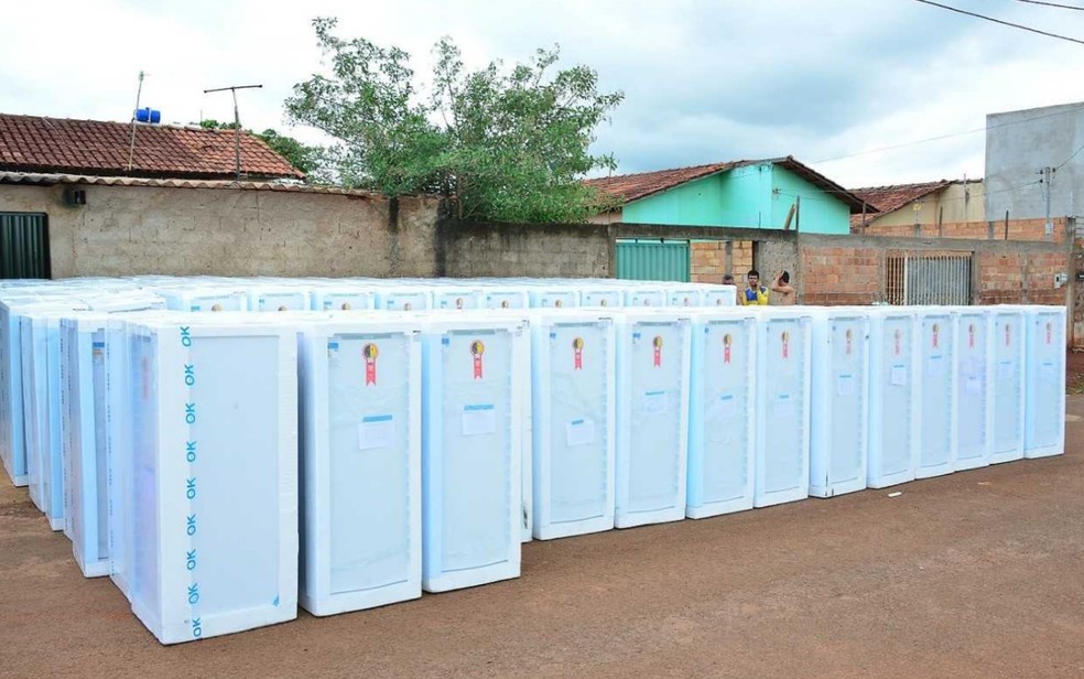 Empresa vai sortear 430 geladeiras novas em cinco cidades cearenses — Foto: Enel/Divulgação