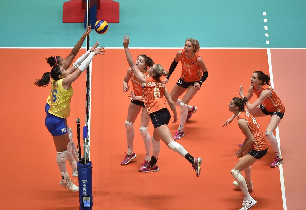 Brasil vence Holanda pela Liga das Nações de Vôlei (Foto: Divulgação/FIVB)