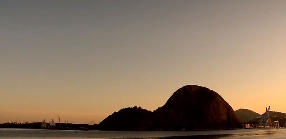 Vitória teve temperatura mais baixa do ano  — Foto: Reprodução/TV Gazeta