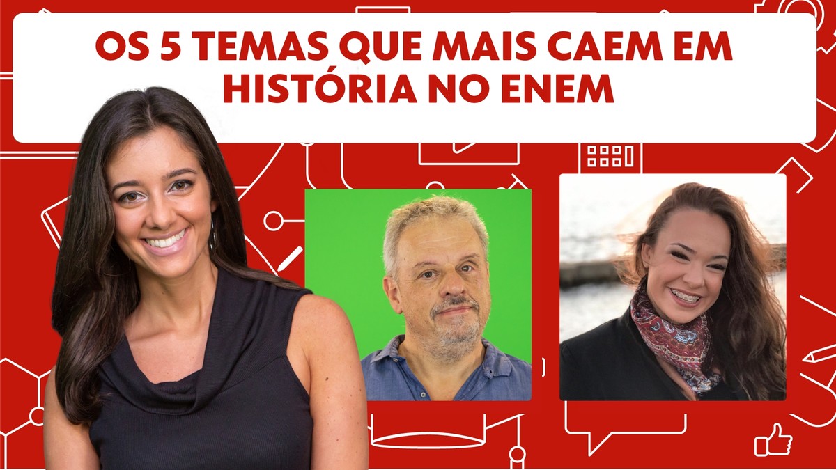 História no Enem: quais os 5 temas que mais 'caem' na prova? Professor faz revisão em VÍDEO