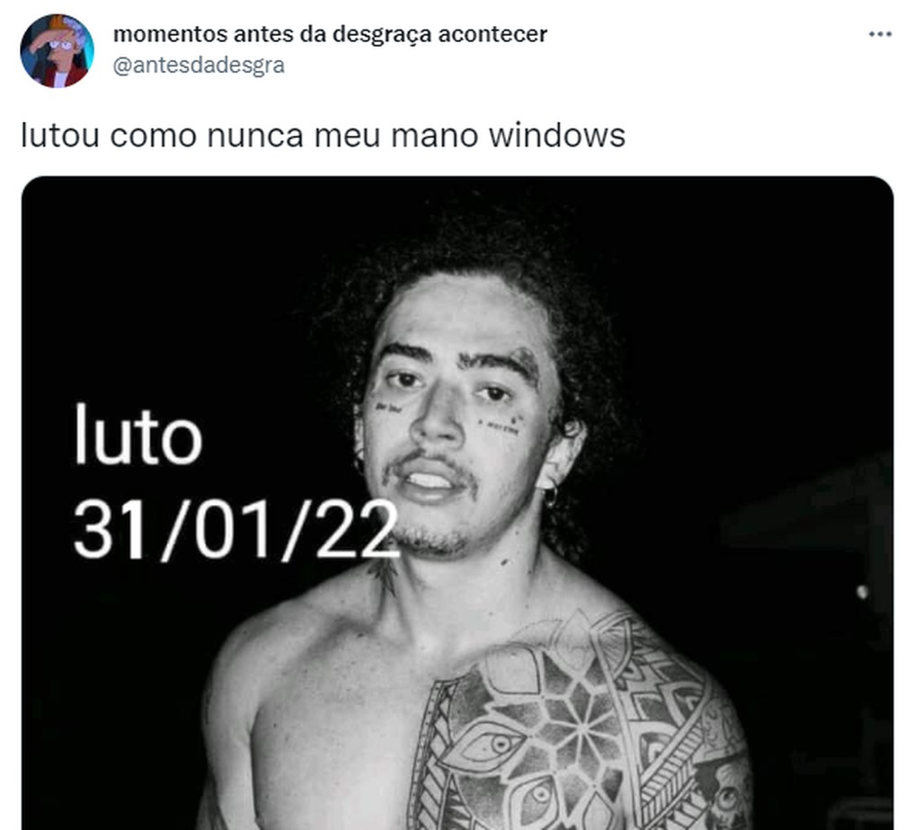 Whindersson x Popó, memes — Foto: Reprodução/Twitter
