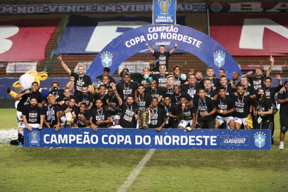 Ceará, bicampeão da Copa do Nordeste — Foto: Felipe Santos/Cearasc.com