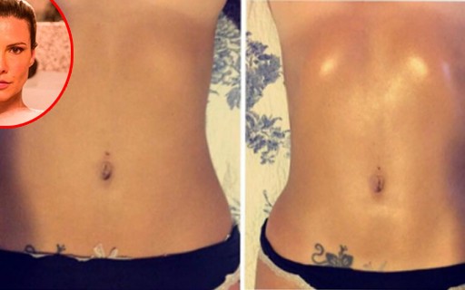 Camila Rodrigues impressiona com antes e depois de cintura: "Massagem"