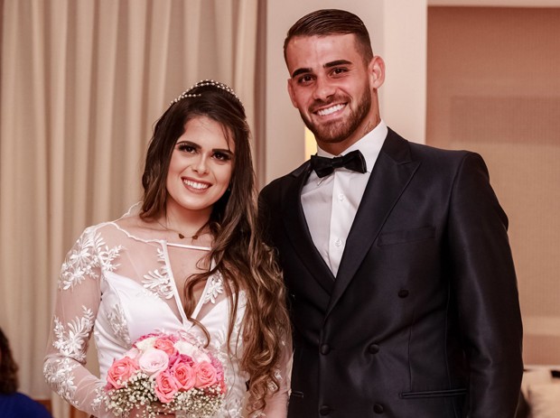Felipe Vizeu e Mariana Linhares se casam (Foto: Gutho Oliveira)