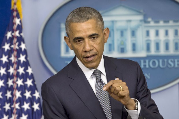 Obama comenta a situação na Ucrânia (Foto: AP Photo/Jacquelyn Martin)