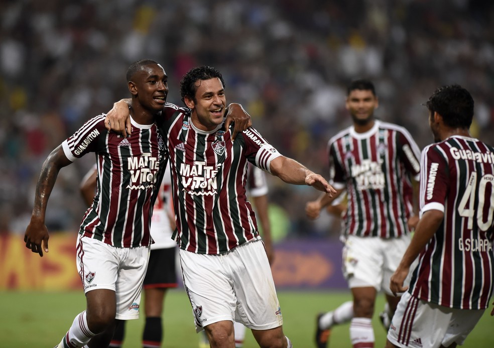 Gerson surgiu aos 17 anos no Fluminense e formou boa dupla com Fred. Na época, jogava mais adiantado  — Foto: André Durão