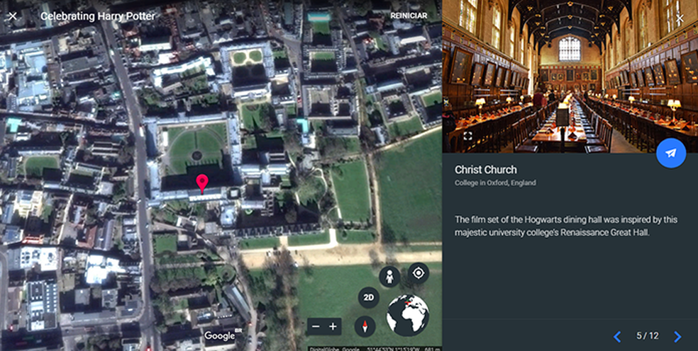 Google Earth Mostra Locais Que Inspiraram Cenarios De Harry Potter Mapas E Localizacao Techtudo