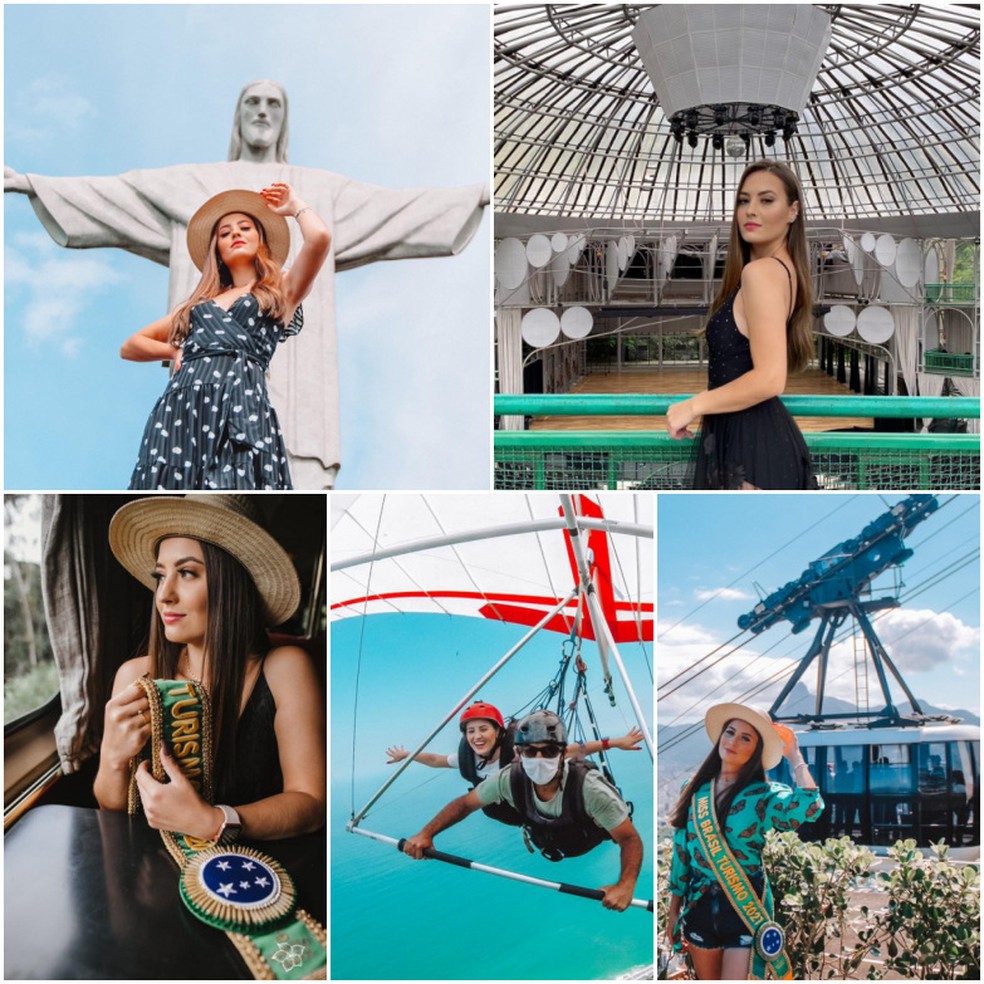 Com o título máximo da competição, Carol vai servir como embaixadora do turismo internacional — Foto: Arquivo pessoal