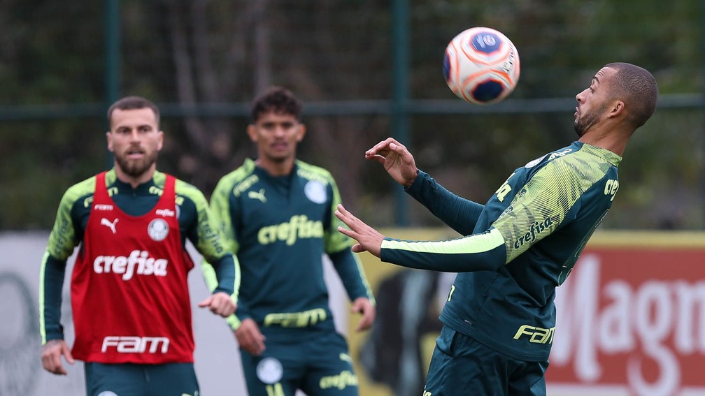 Palmeiras se reapresenta na Academia e Matías Viña segue em transição