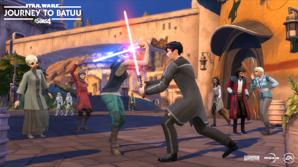 The Sims 4 receberá pacote Star Wars: Jornada para Batuu que levará jogadores para uma galáxia muito distante — Foto: Reprodução/Electronic Arts