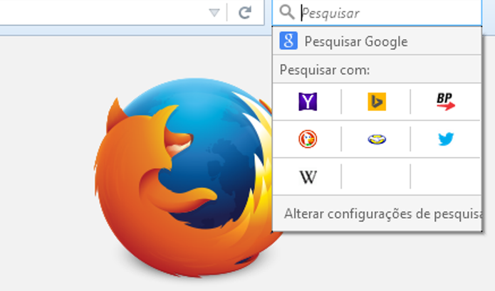 Redefina seu buscador no Firefox (Foto: Reprodução / Laura Martins)
