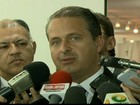 Campos entrega a Dilma carta na qual abre mão de cargos no governo