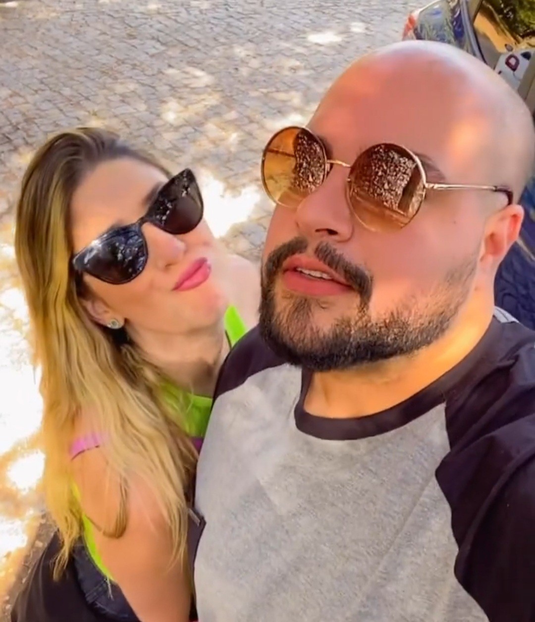 Dani Calabresa e Tiago Abravanel  (Foto: Reprodução / Instagram )