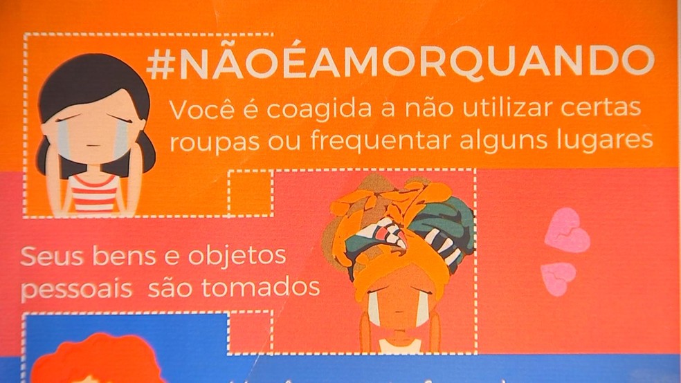 Cartilhas informativas foram distribuídas em Sorocaba (SP) — Foto: Reprodução/TV TEM