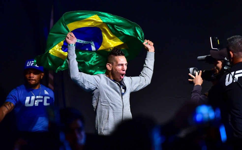 Anderson Berinja estreou no UFC Buenos Aires em novembro â?? Foto: Jason Silva