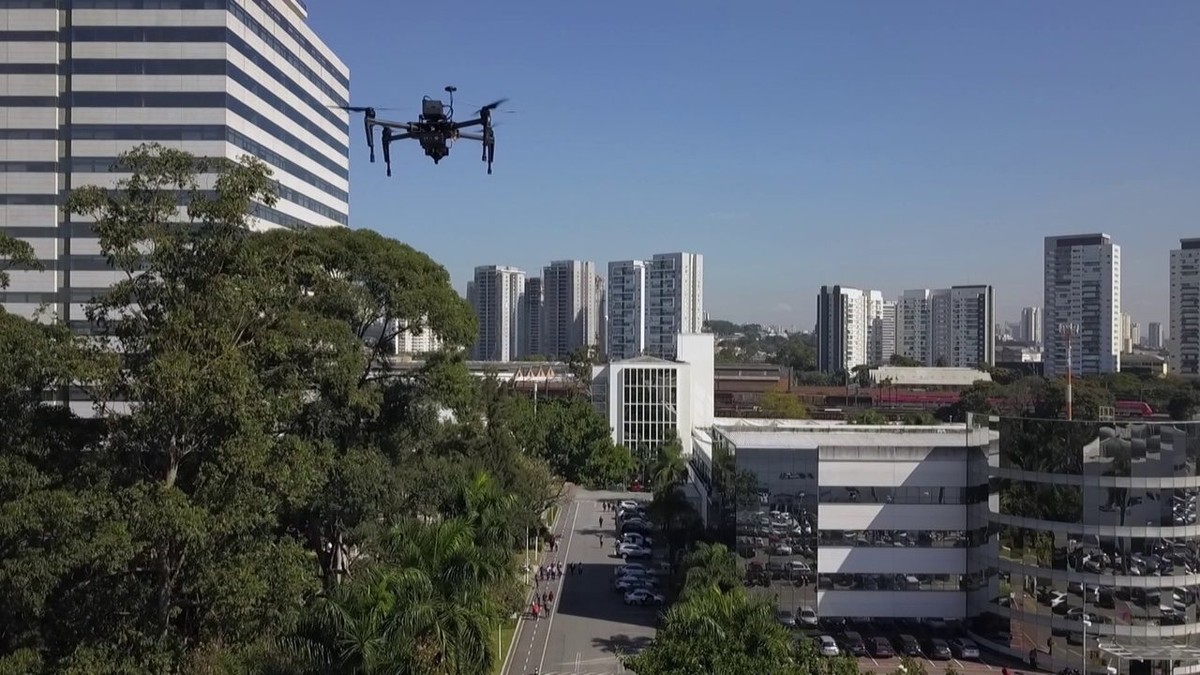 Startup usa drone como ferramenta de apoio à segurança thumbnail