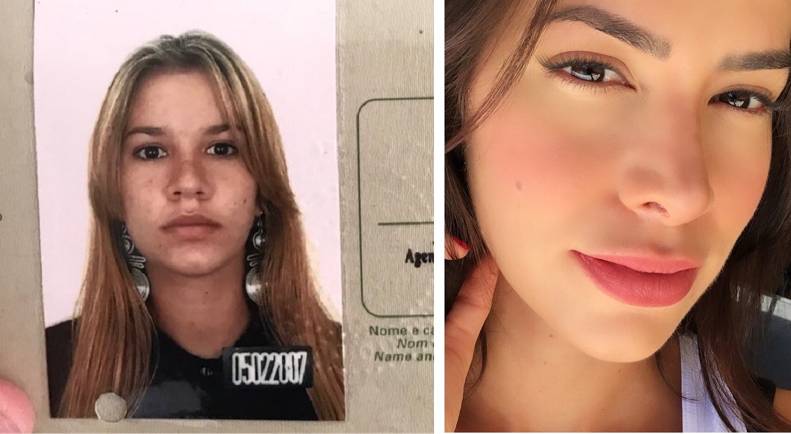 Antes e depois de Ariana Sant´anna (Foto: Reprodução Instagram)