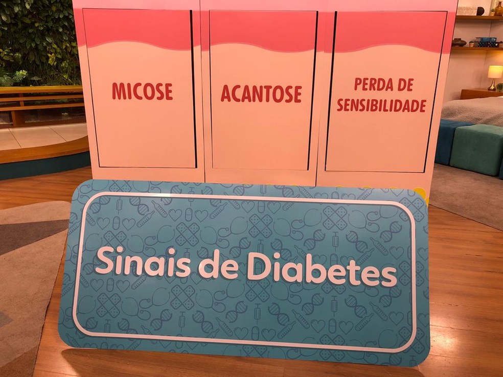 Veja os sinais de diabetes — Foto: Augusto Carlos/TV Globo