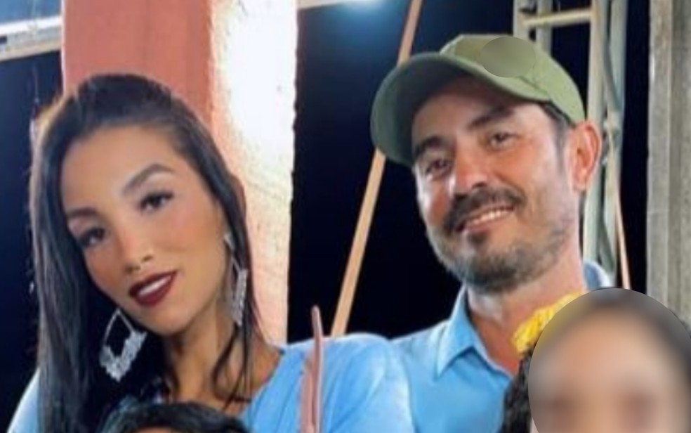 Alana Patrícia e o veterinário Márcio Araújo em Joviânia, Goiás — Foto: Reprodução/Instagram