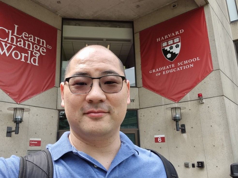 Docente da USP de São Carlos Seiji Isotani  vai dar aulas como professor convidado em Harvard — Foto: Arquivo pessoal