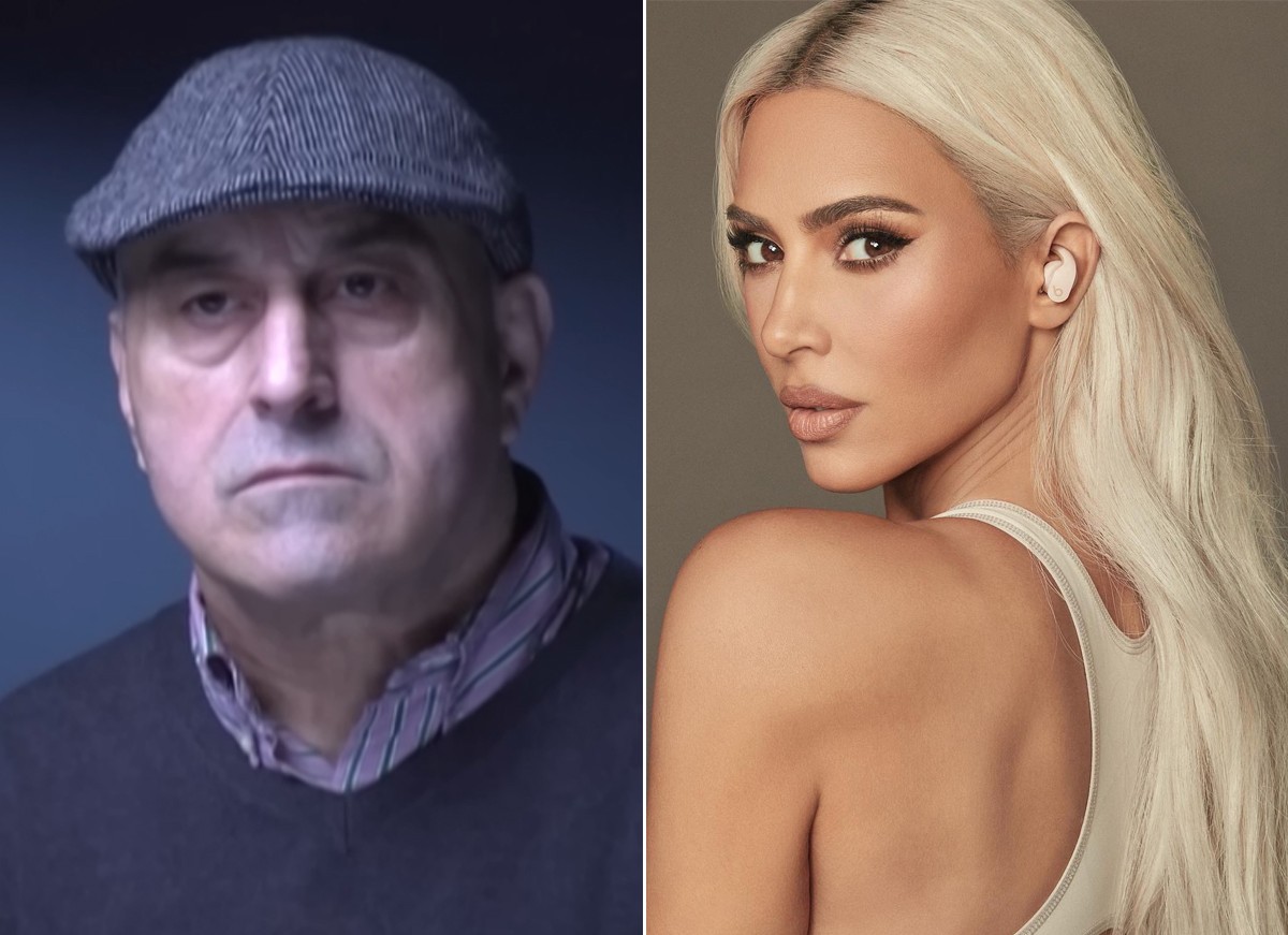 Yunis Abbas foi um dos assaltantes de Kim Kardashian em meados de 2016, em Paris (Foto: Reprodução / YouTube e Instagram)