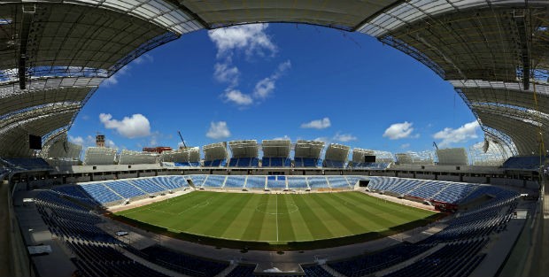 Arena das Dunas não será completamente testada antes da Copa do Mundo (Foto: Getty Images)