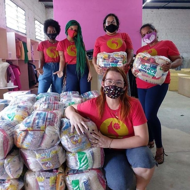 Equipe de Sarah divulga projetos sociais após sister do BBB21 minimizar a pandemia (Foto: Reprodução/Instagram)
