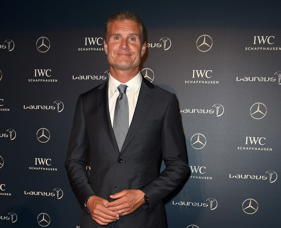 David Coulthard, prêmio Laureus — Foto: Divulgação