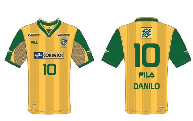 A história da confederação que encolheu até sumir do uniforme da seleção  brasileira de futsal, Esportes