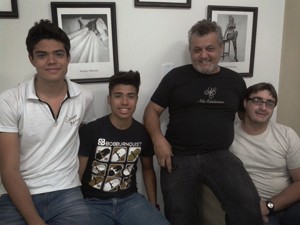 Homossexual adota garotos em Ribeirão Preto, SP (Foto: Manoela Marques/G1)