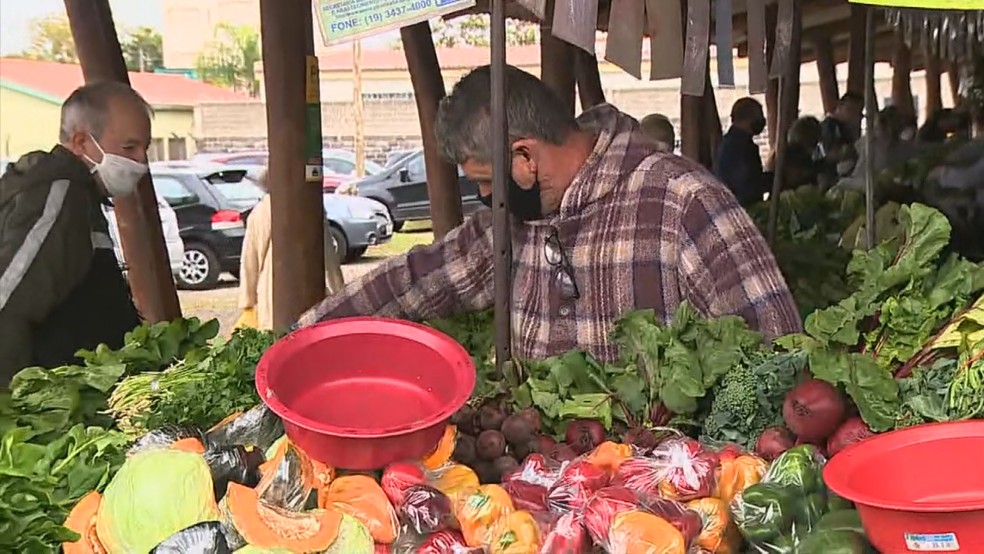 Varejões de Piracicaba tiveram aumento nas vendas — Foto: Ronaldo de Oliveira/EPTV