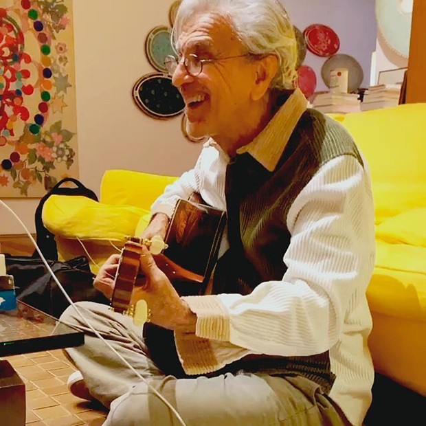 Caetano Veloso (Foto: Reprodução Instagram) Caetano Veloso (Foto: Reprodução Instagram)