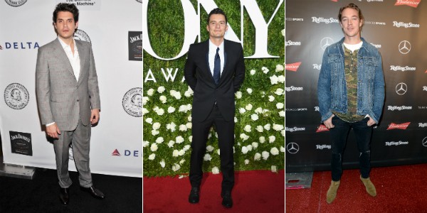 Os ex de Katy Perry: John Mayer, Orlando Bloom e Diplo (Foto: Getty Images)