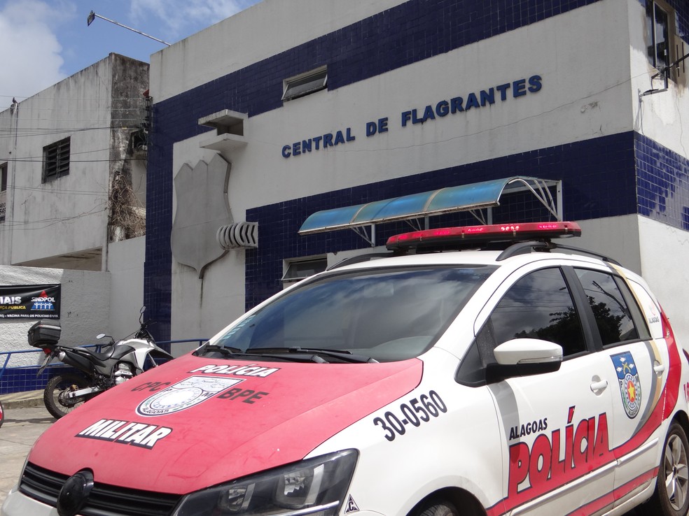 O autor foi preso e autuado por lesão corporal dolosa e violência doméstica com base na Lei Maria da Penha.— Foto: Ana Clara Pontes/G1