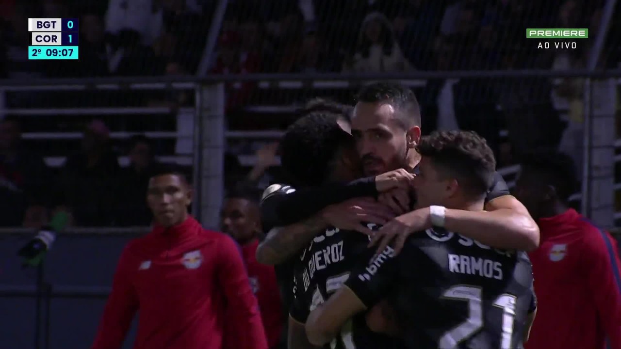O gol de Bragantino 0 x 1 Corinthians pela 5ª rodada do Brasileirão 2022