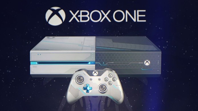 Confira edições do Xbox One que acompanham HD de 1 TB, como esta baseada em Halo 5: Guardians (Foto: Reprodução/Engadget)