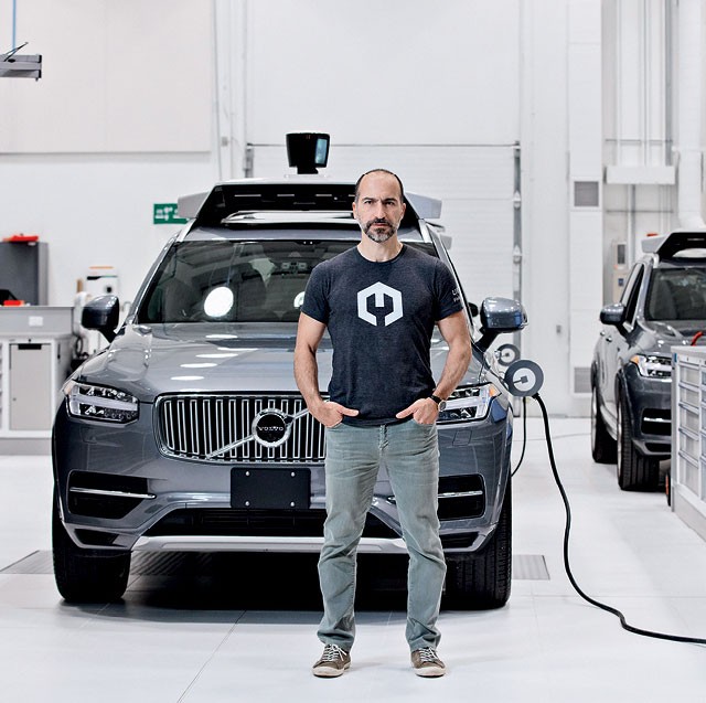 Dara Khosrowshahi, CEO da Uber (Foto: FLOTO + WARNER/Wired/Conde Nast) Dara Khosrowshahi, CEO da Uber (Foto: FLOTO + WARNER/Wired/Conde Nast)