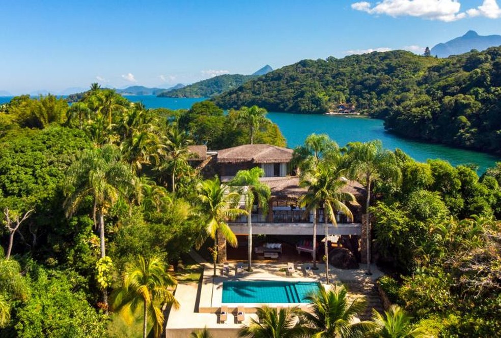 Ilha em Angra dos Reis sai pela bagatela de R$ 74,5 milhões — Foto: Divulgação